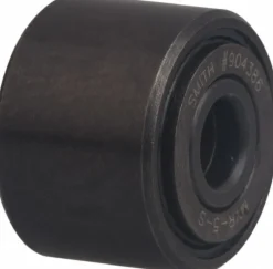 Cam Yoke Roller: Crowned, 17 mm Bore Dia, 40 mm Roller Dia, 21 mm Roller Width, Needle Roller Bearing