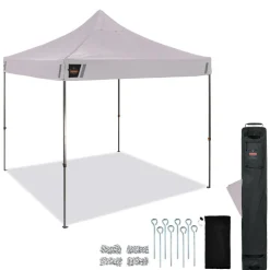 Canopies & Outdoor Shelters: Product Type: Pop-Up Tent; Overall Width: 10 ft; Overall Length: 10.0000 ft; Center Height: 128 in