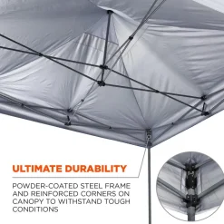 Canopies & Outdoor Shelters: Product Type: Pop-Up Tent; Overall Width: 10 ft; Overall Length: 10.0000 ft; Center Height: 128 in