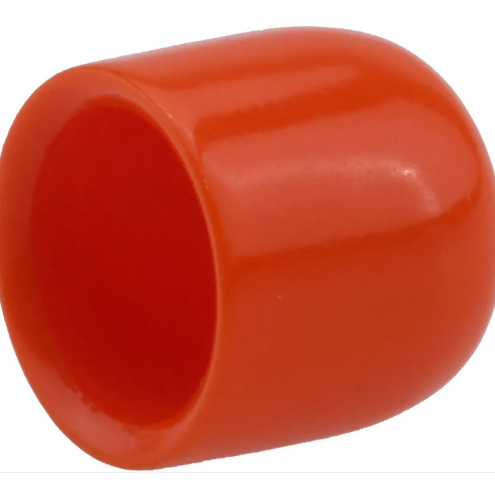 Cap: 1/2" ID, Stretchable Head, 100 Qty
