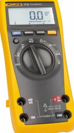 CAT III & CAT IV, Auto Ranging Average Responding Digital & Manual Ranging Multimeter: 1,000 VAC/VDC