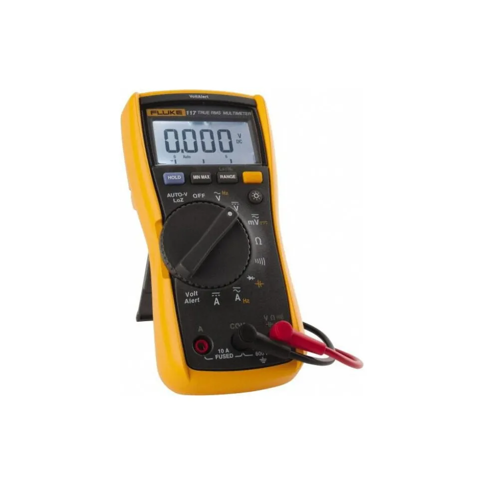 CAT III, Auto Ranging Digital Manual Ranging & True RMS Multimeter: 600 VAC/VDC