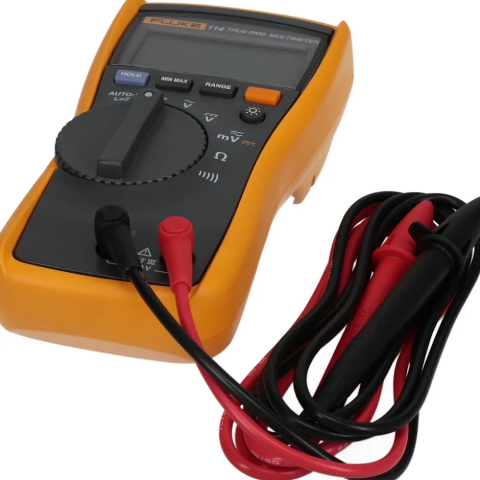 CAT III, Auto Ranging Digital Manual Ranging & True RMS Multimeter: 600 VAC/VDC