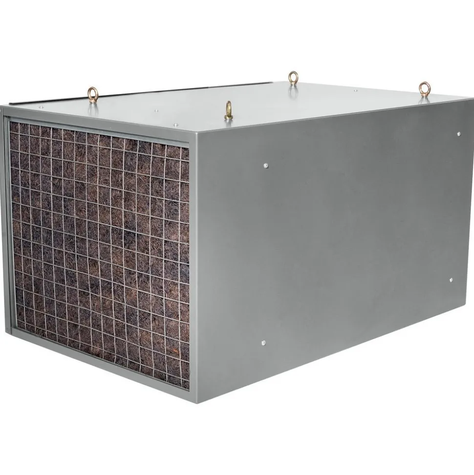 Ceiling Air Filtration Machine: Dry Filter, 3-Speed, Single Phase
