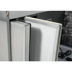 Ceiling Air Filtration Machine: Dry Filter, 3-Speed, Single Phase