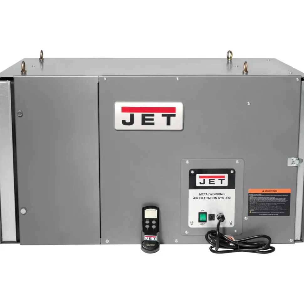 Ceiling Air Filtration Machine: Dry Filter, 3-Speed, Single Phase