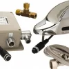 4 Centerset Faucet: Standard Spout