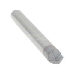 Chamfer Mill: 1/8" Dia, 1/8" Shank Dia, 90.00 deg, 2 Flute, Solid Carbide, Single End