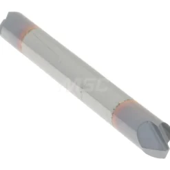 Chamfer Mill: 1/8" Dia, 1/8" Shank Dia, 90.00 deg, 2 Flute, Solid Carbide, Double End