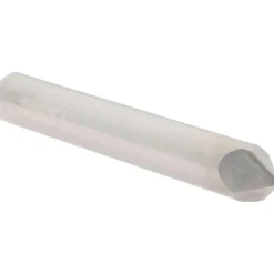 Chamfer Mill: 3/8" Dia, 3/8" Shank Dia, 90.00 deg, 2 Flute, Solid Carbide, Single End