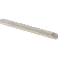Chamfer Mill: 1/8" Dia, 1/8" Shank Dia, 90.00 deg, 2 Flute, Solid Carbide, Double End