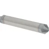 Chamfer Mill: 3/8" Dia, 3/8" Shank Dia, 90.00 deg, 4 Flute, Solid Carbide, Double End