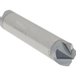 Chamfer Mill: 3/8" Dia, 3/8" Shank Dia, 90.00 deg, 4 Flute, Solid Carbide, Double End