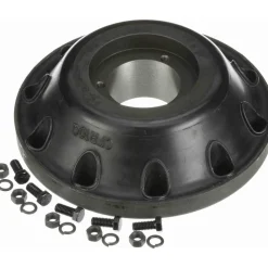 CHCFR10Q 10-3/4" Long x 3.34" Wide, Rubber, Steel & Cast Iron, Ever Flex Clutch Coupling Half