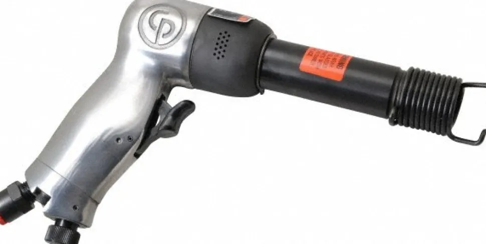 Chiseling Hammer: 2,000 BPM, 3-1/2" Stroke Length