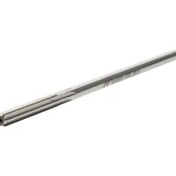 Chucking Reamer: 0.2510" Dia, 6" OAL, 1-1/2" Flute Length, Straight Flute, Straight-Cylindrical Shank, HSS