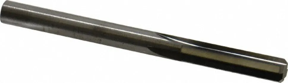 Chucking Reamer: 0.2510" Dia, 3" OAL, 1" Flute Length, Straight Flute, Straight-Cylindrical Shank, Solid Carbide