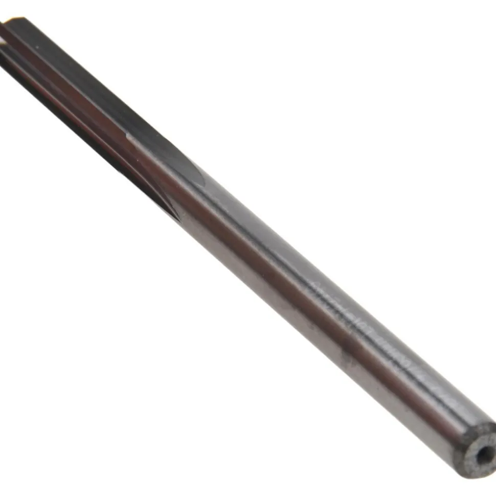 Chucking Reamer: 3/16" Dia, 2-3/4" OAL, 7/8" Flute Length, Straight Flute, Straight-Cylindrical Shank, Solid Carbide