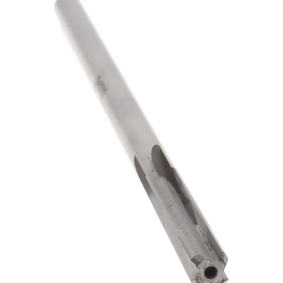 Chucking Reamer: 5/16" Dia, 6" OAL, 1-1/2" Flute Length, Straight Flute, Straight-Cylindrical Shank, Carbide-Tipped