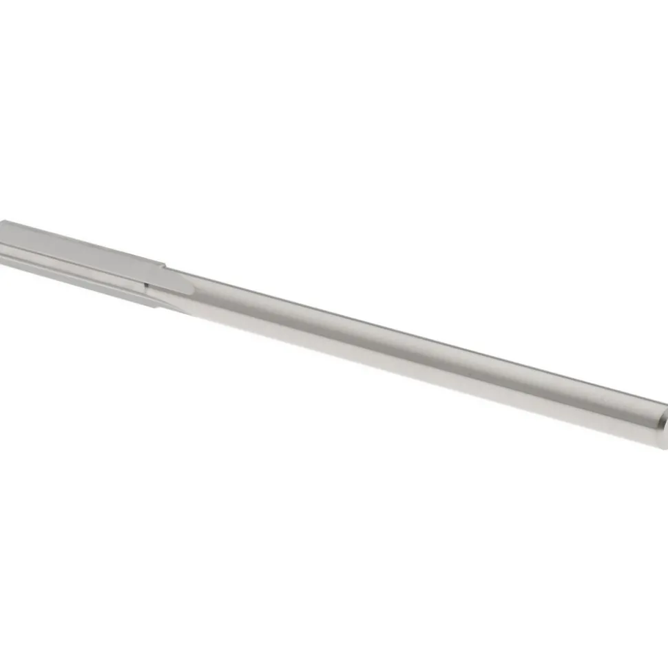 Chucking Reamer: 0.1247" Dia, 2-1/4" OAL, 5/8" Flute Length, Straight Flute, Straight-Cylindrical Shank, Solid Carbide