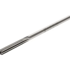 Chucking Reamer: 0.2495" Dia, 6" OAL, 1-1/2" Flute Length, Straight Flute, Straight-Cylindrical Shank, HSS