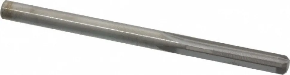Chucking Reamer: 3/16" Dia, 2-3/4" OAL, 7/8" Flute Length, Straight Flute, Straight-Cylindrical Shank, Solid Carbide