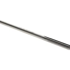 Chucking Reamer: Letter E (1/4"), 6" OAL, 1-1/2" Flute Length, Straight Flute, Straight-Cylindrical Shank, HSS