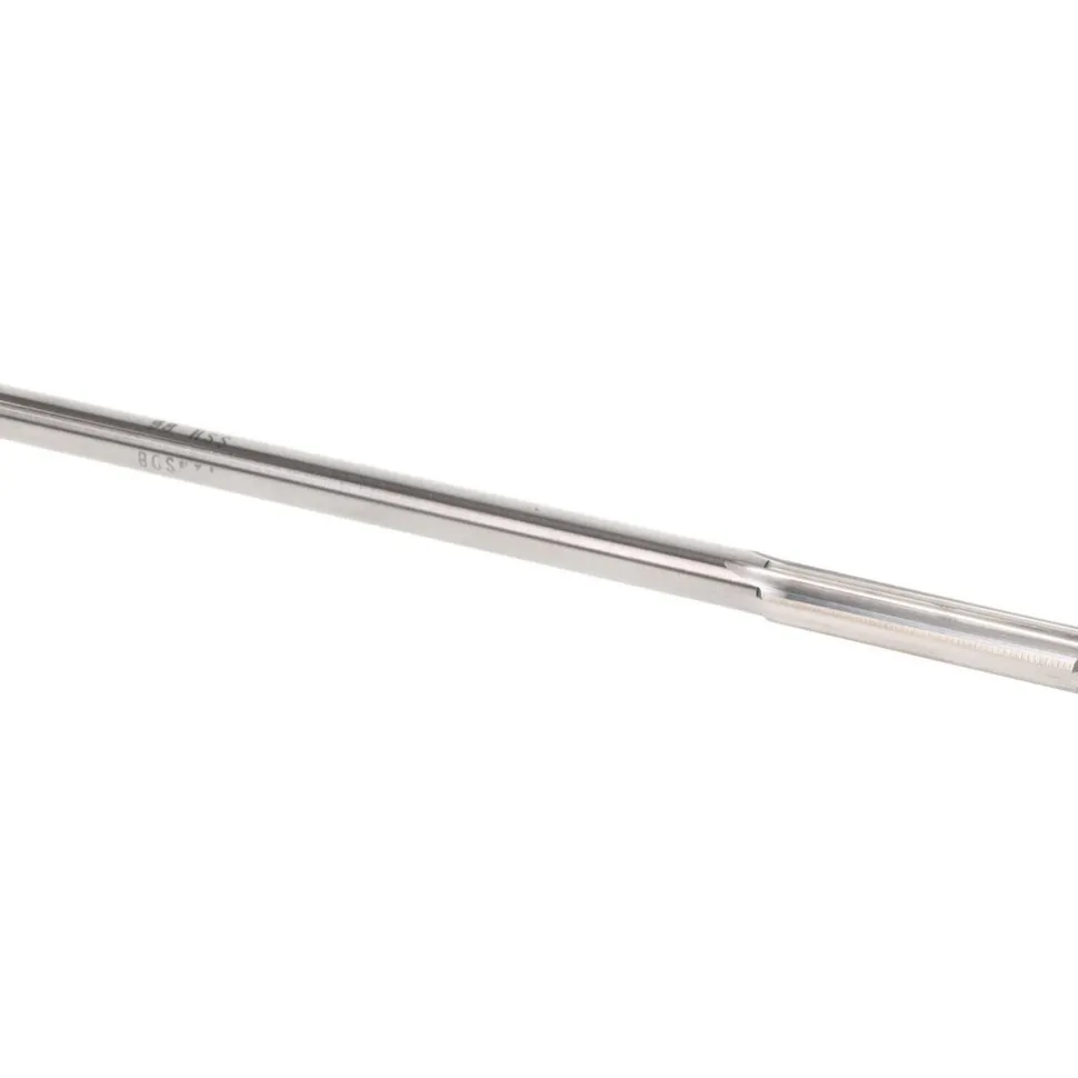 Chucking Reamer: 8.00 mm Dia, 6" OAL, 1-1/2" Flute Length, Straight Flute, Straight-Cylindrical Shank, HSS