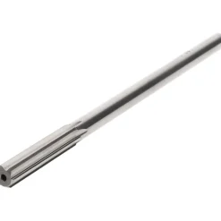 Chucking Reamer: 8.00 mm Dia, 6" OAL, 1-1/2" Flute Length, Straight Flute, Straight-Cylindrical Shank, HSS