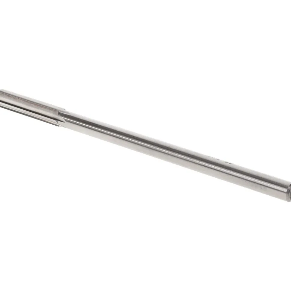 Chucking Reamer: 8.00 mm Dia, 6" OAL, 1-1/2" Flute Length, Straight Flute, Straight-Cylindrical Shank, HSS