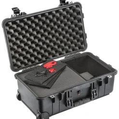 Clamshell Hard Case: Layered Foam, 13-13/16
