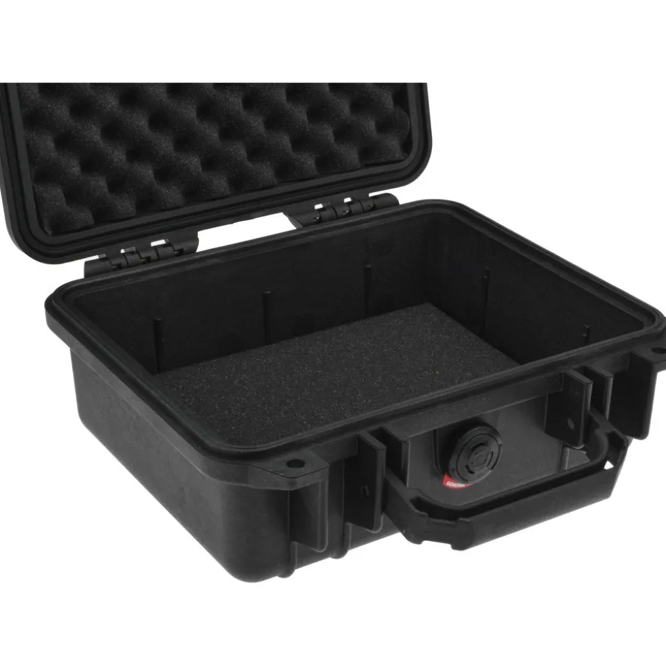 Clamshell Hard Case: Layered Foam, 9-11/16" Wide