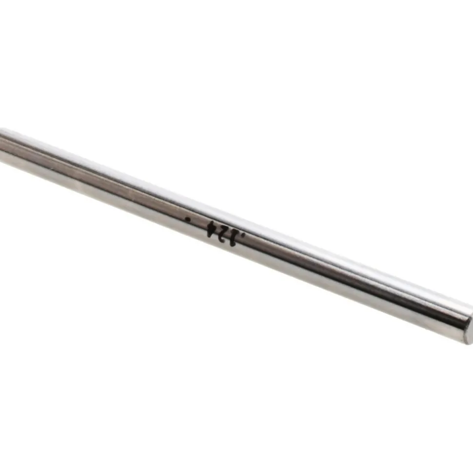 Class ZZ Minus Plug & Pin Gage: 0.1240" Dia, 2" OAL