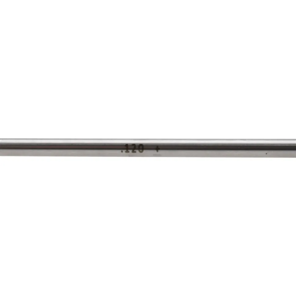Class ZZ Plus Plug Gage: 0.1200" Dia, 2.0000" OAL