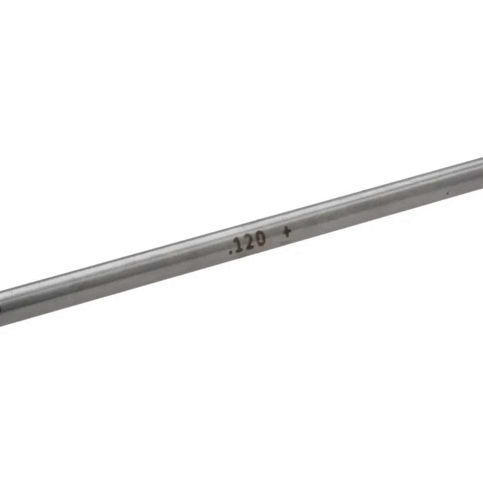 Class ZZ Plus Plug Gage: 0.1200" Dia, 2.0000" OAL