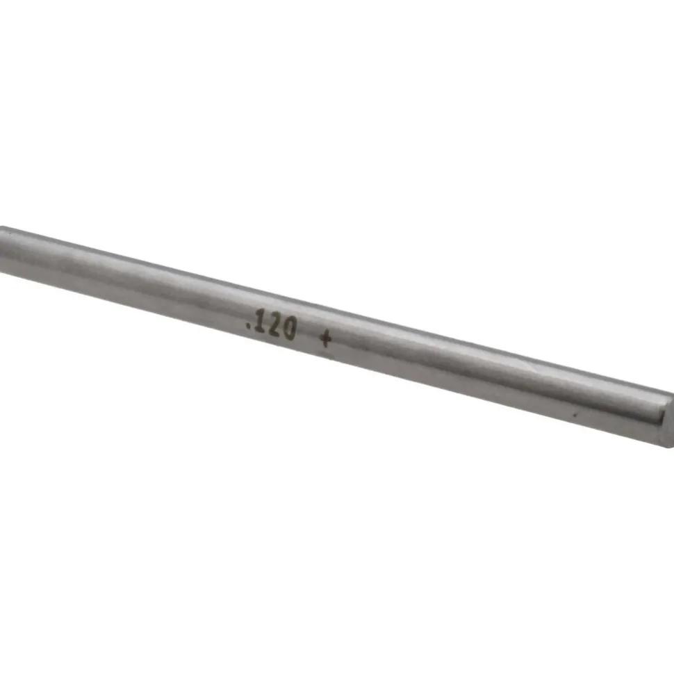 Class ZZ Plus Plug Gage: 0.1200" Dia, 2.0000" OAL