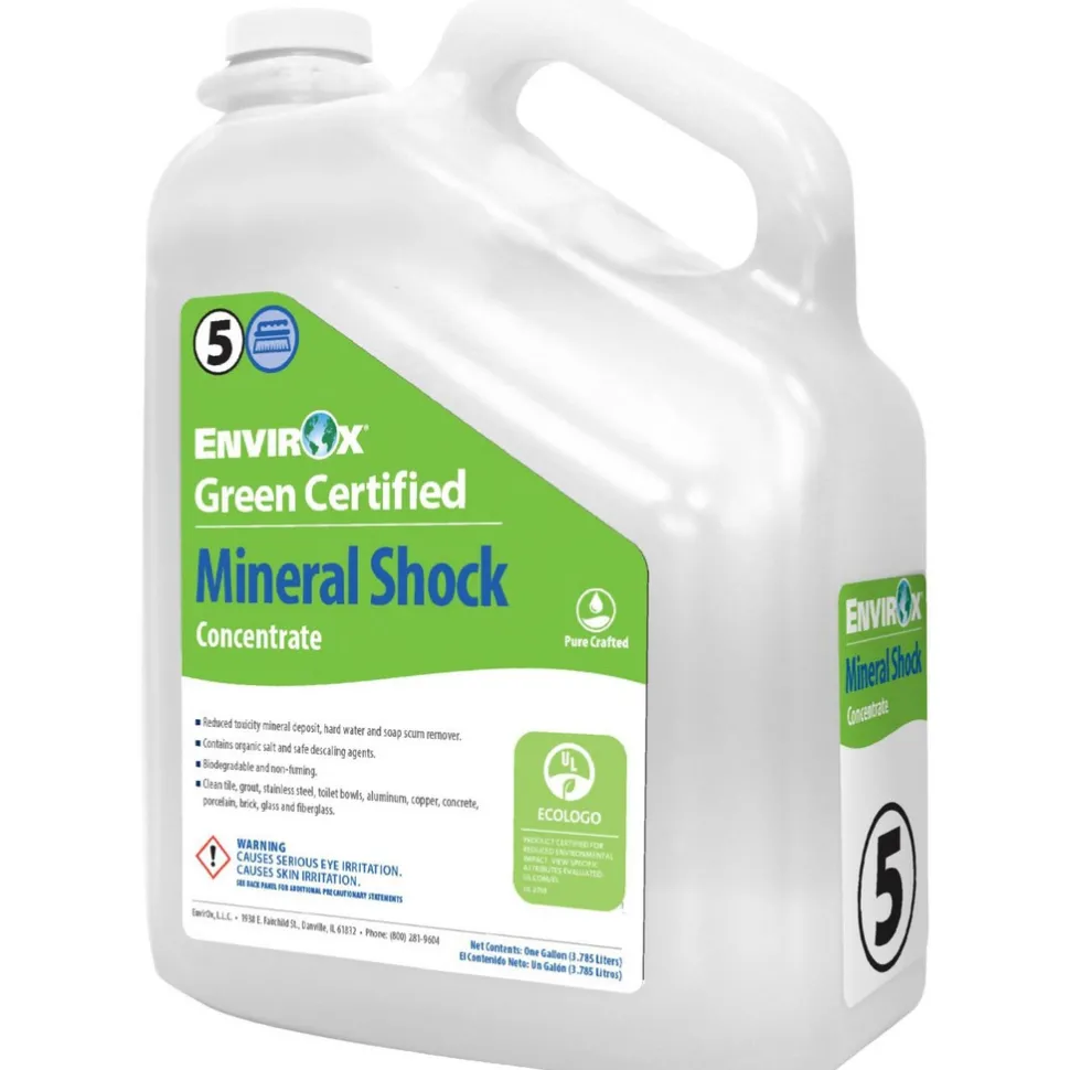 Cleaning Chemicals: Type: Mineral Shock; Container Size: 1 gal