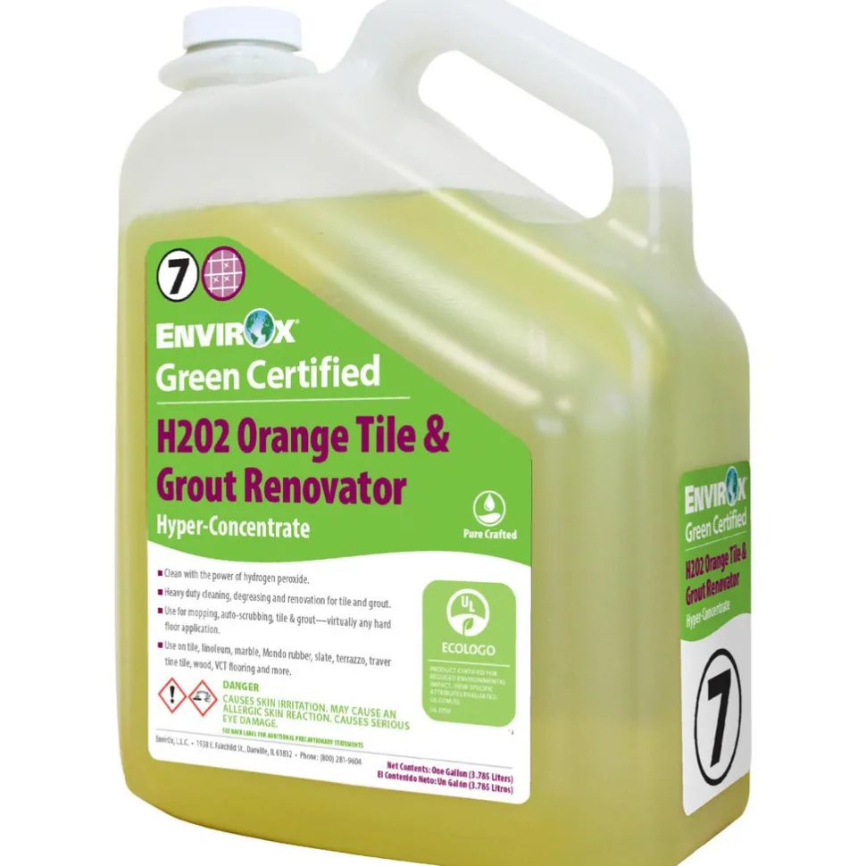 Cleaning Chemicals: Type: Tile/Grout Cleaner; Container Size: 1 gal