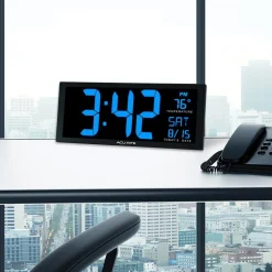 Clocks & Multi-Function Clocks: Type: Digital; Color: Blue, Black