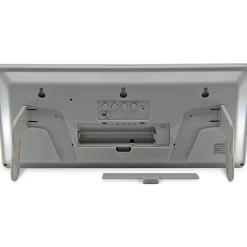 Clocks & Multi-Function Clocks: Type: Digital; Color: Silver