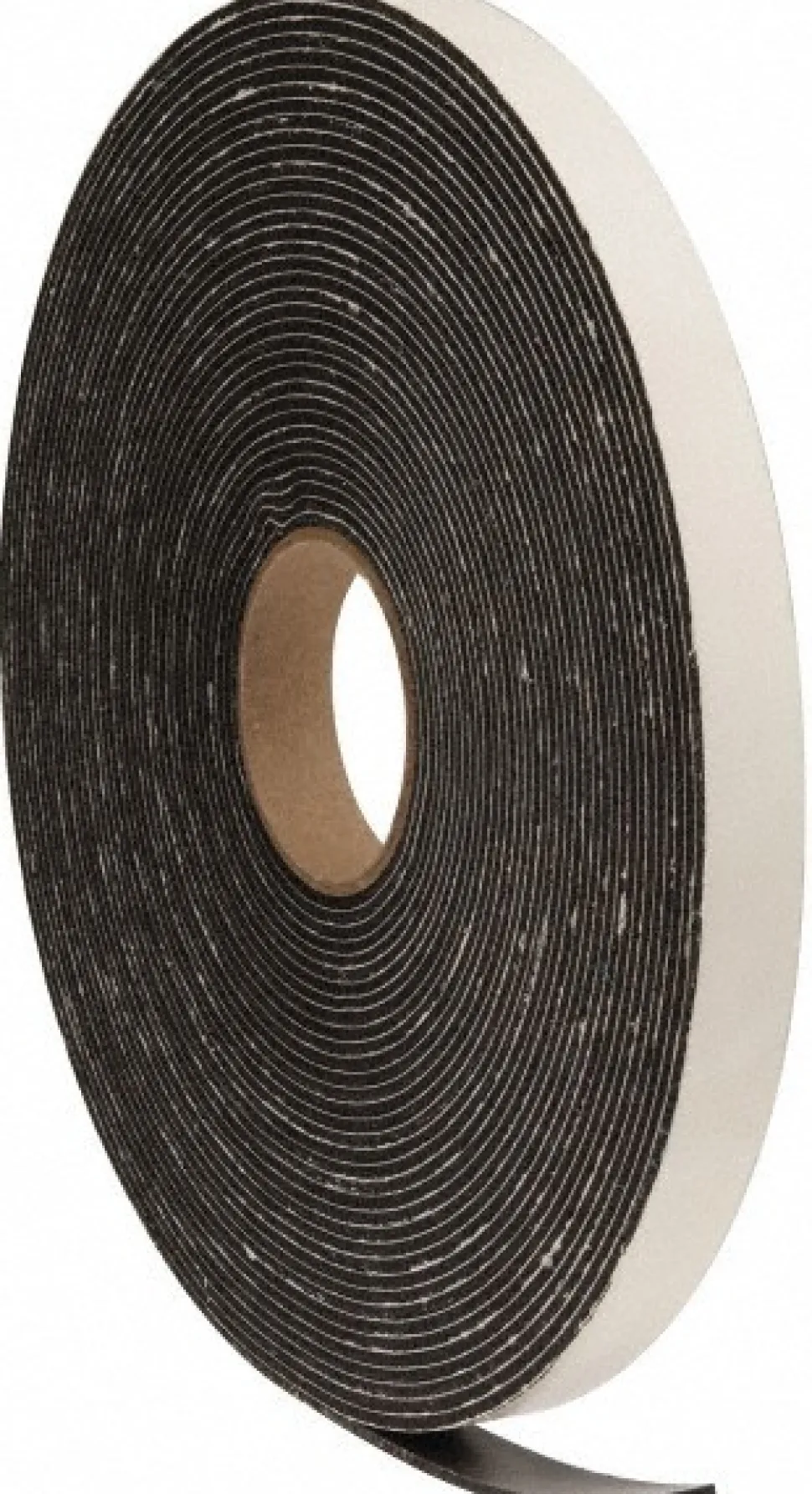 Closed Cell PVC Roll: 1/8" Thick, 1" Wide, Black