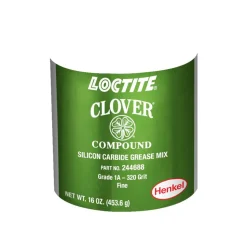 CLOVER ® Silicon Carbide Grease, Grade 1A 320 Grit, 1 lb Can