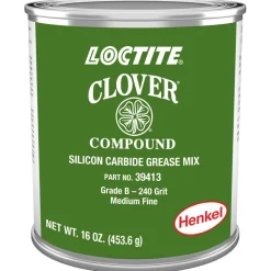CLOVER ® Silicon Carbide Grease, Grade B 240 Grit, 1 lb Can