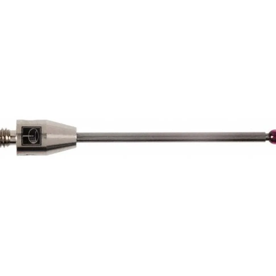 CMM Ball Stylus: 3 mm Ball Dia, 50 mm OAL, M4