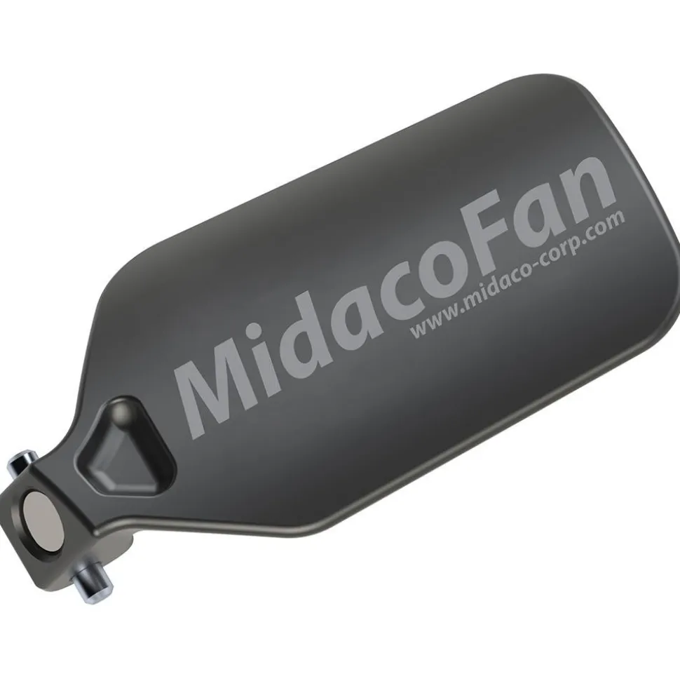 CNC Machine Components & Accessories: Type: Fan Blade Replacement Kit; Contents: 2.5" MidacoFan 1-Blade Replacement Kit; For Use With: CNC Systems; Material: Fiberglass-Reinforced Nylon