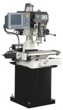 CNC Mill Drill Machines; Phase: 3; Table Length (Inch): 28-3/4; Table Width (Inch): 8-1/4; Longitudinal Travel (Decimal Inch): 14.0000; Longitudinal Travel (Inch): 14; Cross Travel (Decimal Inch): 6.0000; Cross Travel (Inch): 6; Number of Spindle Speeds: 12; Minimum Spindle Speed (RPM): 120.00