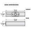 CNC Quick-Change Clamping Modules: Actuation Type: Manual; Number of Module Centers: 1