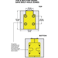 CNC Quick-Change Clamping Modules: Actuation Type: Manual; Number of Module Centers: 1
