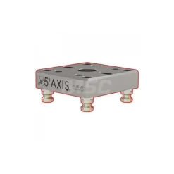 CNC Quick-Change Clamping Module: Bottom Mount, Manual