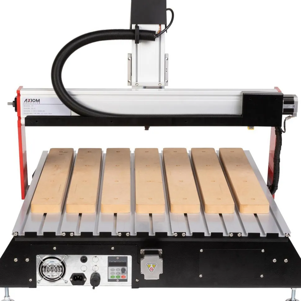 CNC Routers: X Axis Travel Length (Decimal Inch): 24.0000; Y Axis Travel Length (Decimal Inch): 24.0000; Z Axis Travel Length (Decimal Inch): 5.5000; Spindle Speed (RPM): 2400.00